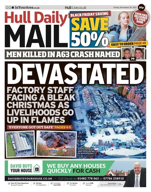 Hull Daily Mail 20211126