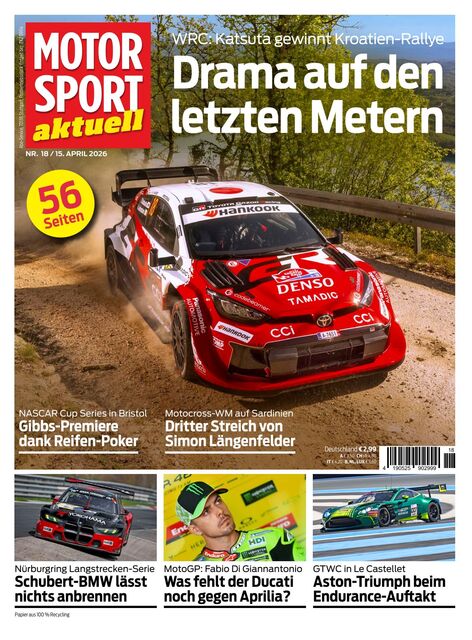 MOTORSPORT AKTUELL 2026-04-14