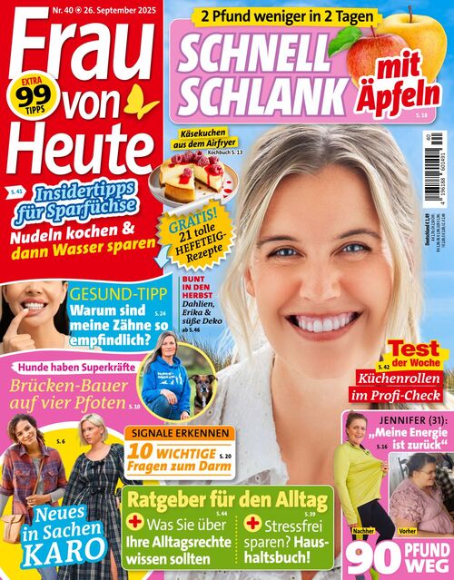 Frau von Heute Ausgabe 40/2025