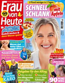 Frau von Heute Ausgabe 40/2025