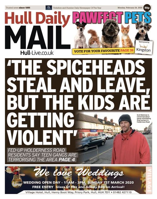Hull Daily Mail 20200224