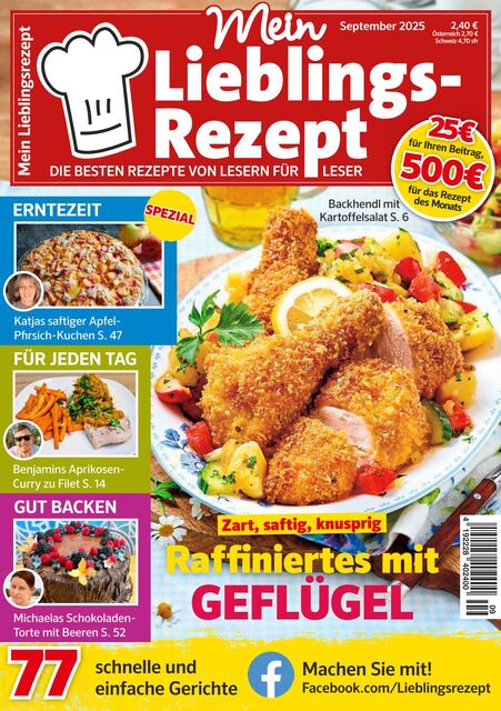 Mein Lieblingsrezept Ausgabe 9/2025