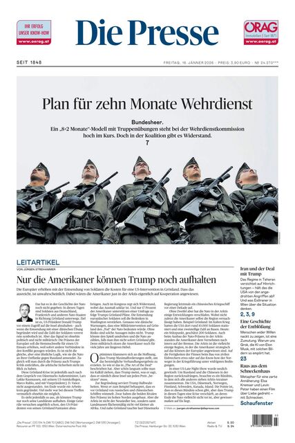Die Presse 2026-01-16