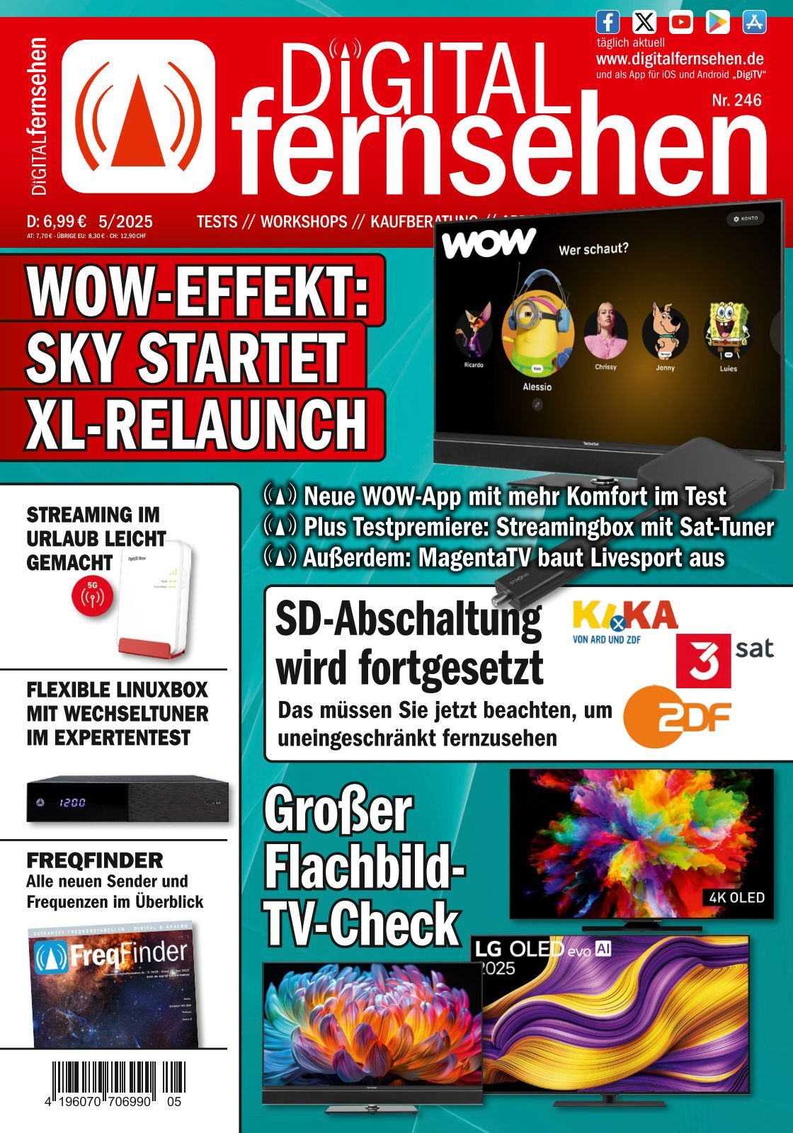 DIGITAL FERNSEHEN - Ausgabe 05/2025