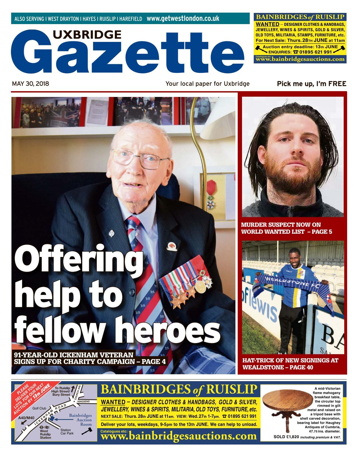 Uxbridge Gazette 20180530