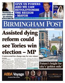 Birmingham Post Newspaper 2022-10-06