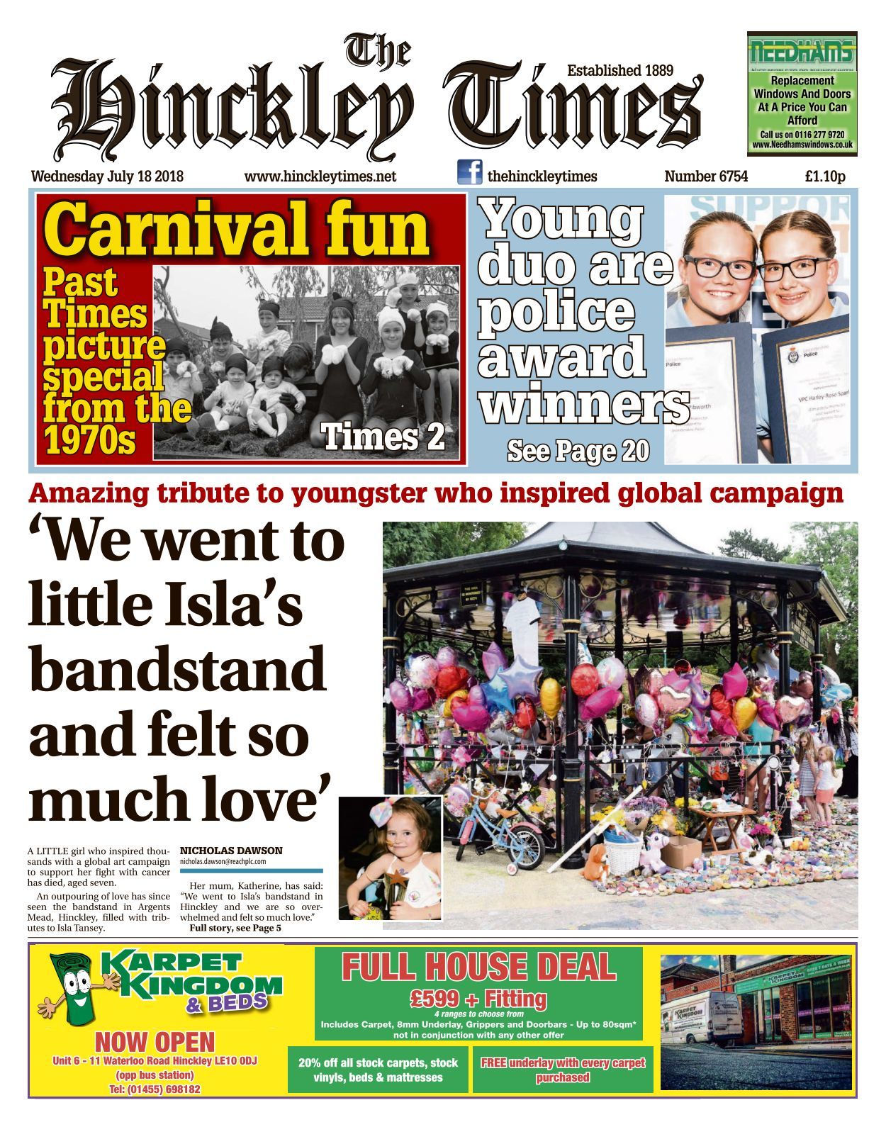 Hinckley Times 20180718
