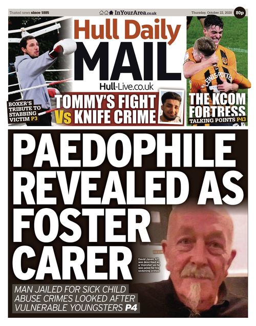 Hull Daily Mail 20201022