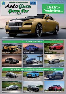 AutoGuru Magazin Green Car Spezial 03/2022