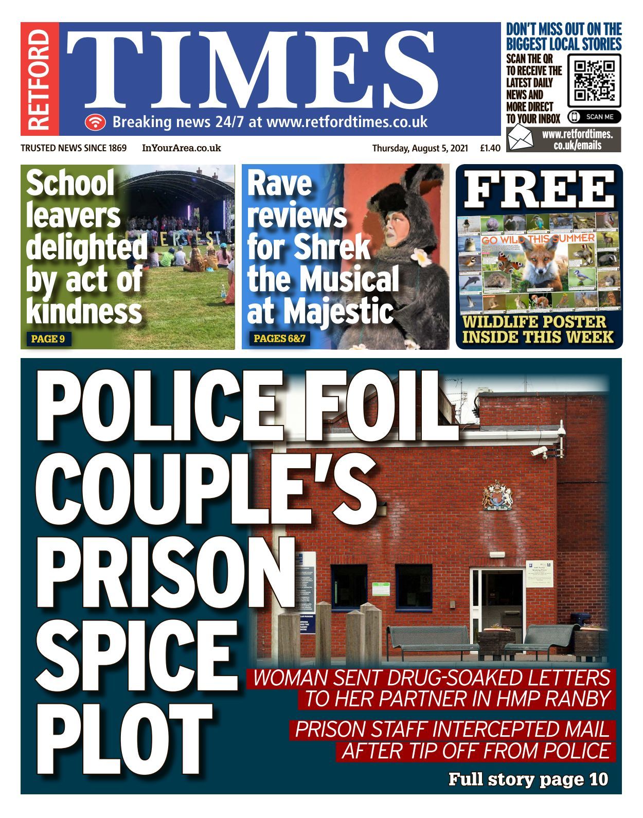 Retford Times 20210805