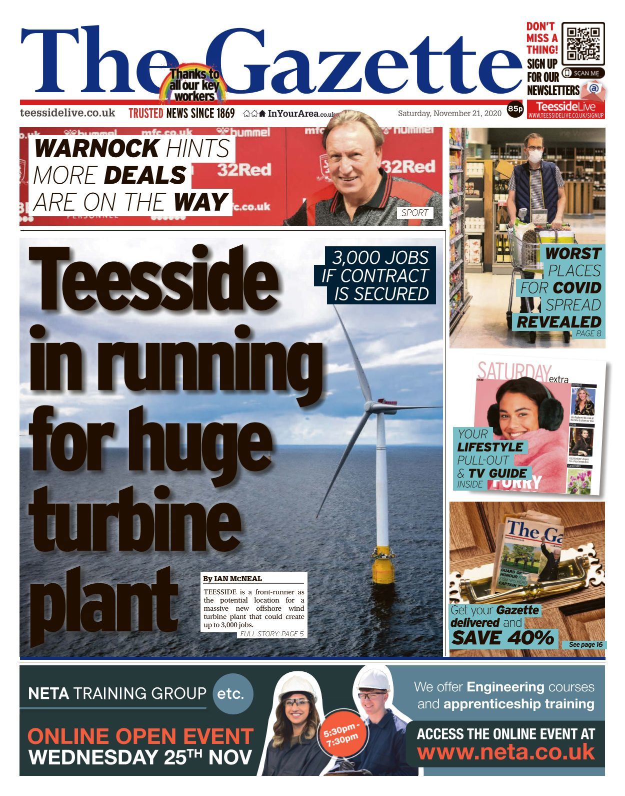 Teesside Gazette 20201121