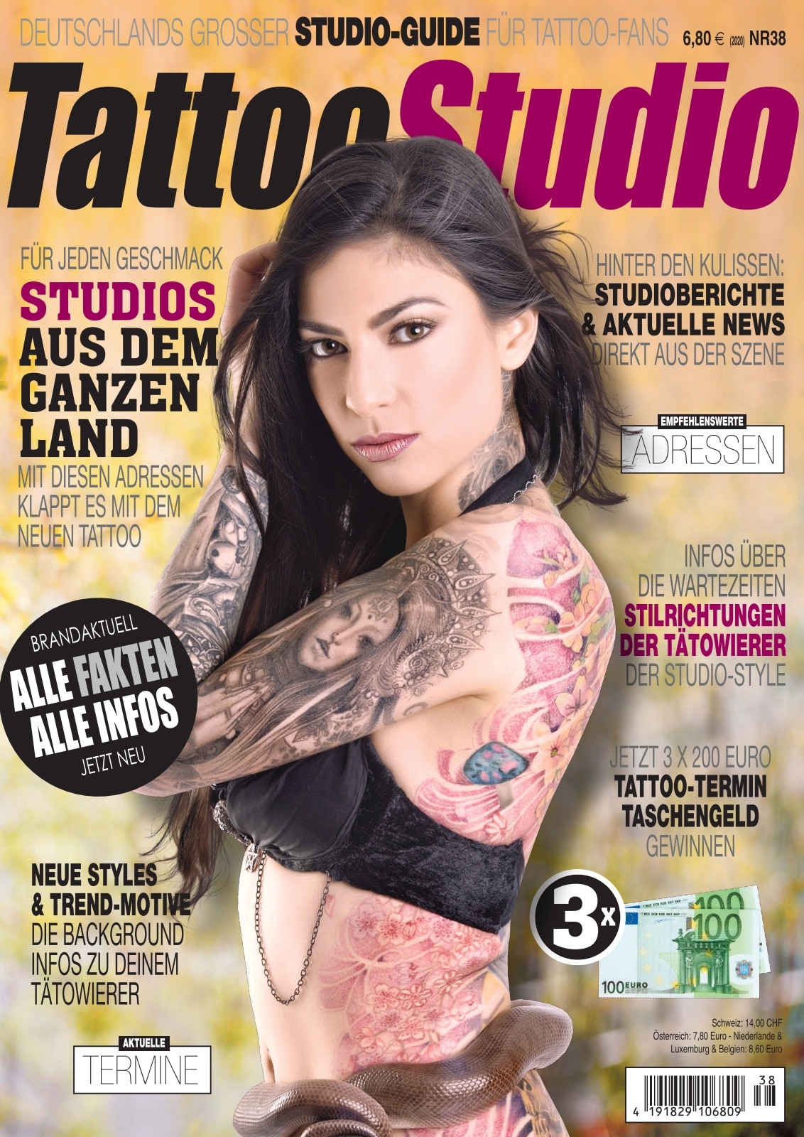 Tattoo Studio Ausgabe Nr 38 Tattoo Studio Ausgabe Nr 38
