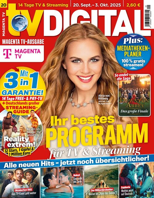 TV DIGITAL Entertain Ausgabe 20/2025
