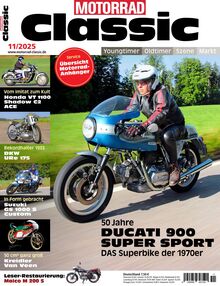 Motorrad Classic Ausgabe 11/2025