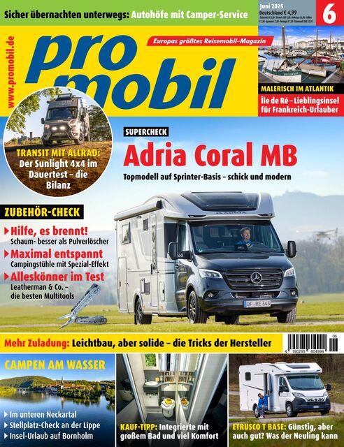 Promobil Ausgabe 06/2025
