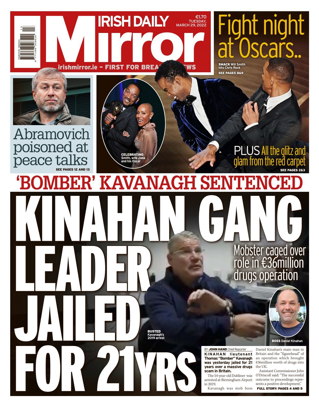 Irish Daily Mirror 22 03 29