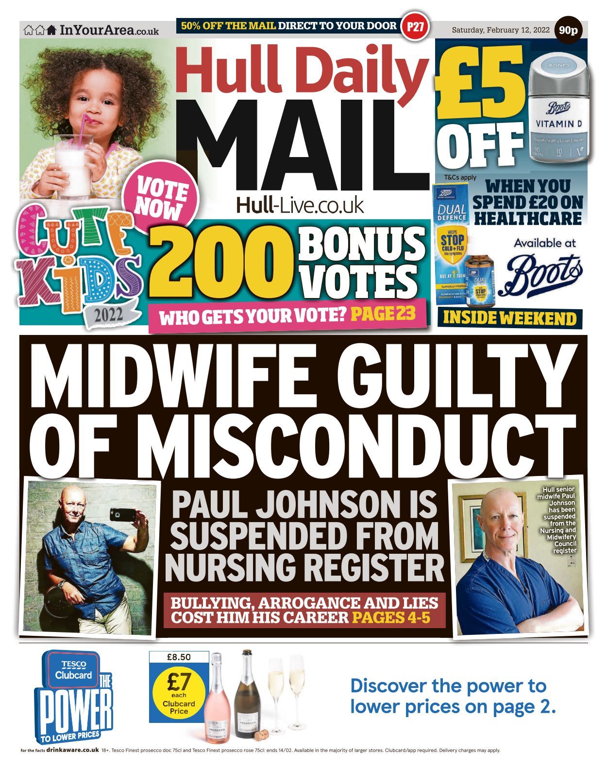 Hull Daily Mail 20220212