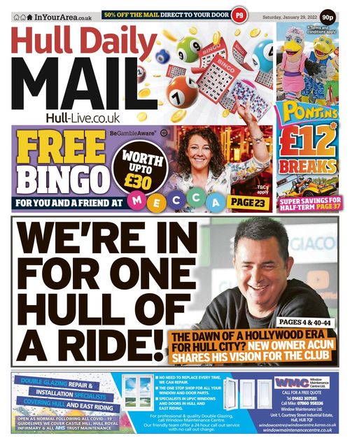 Hull Daily Mail 20220129