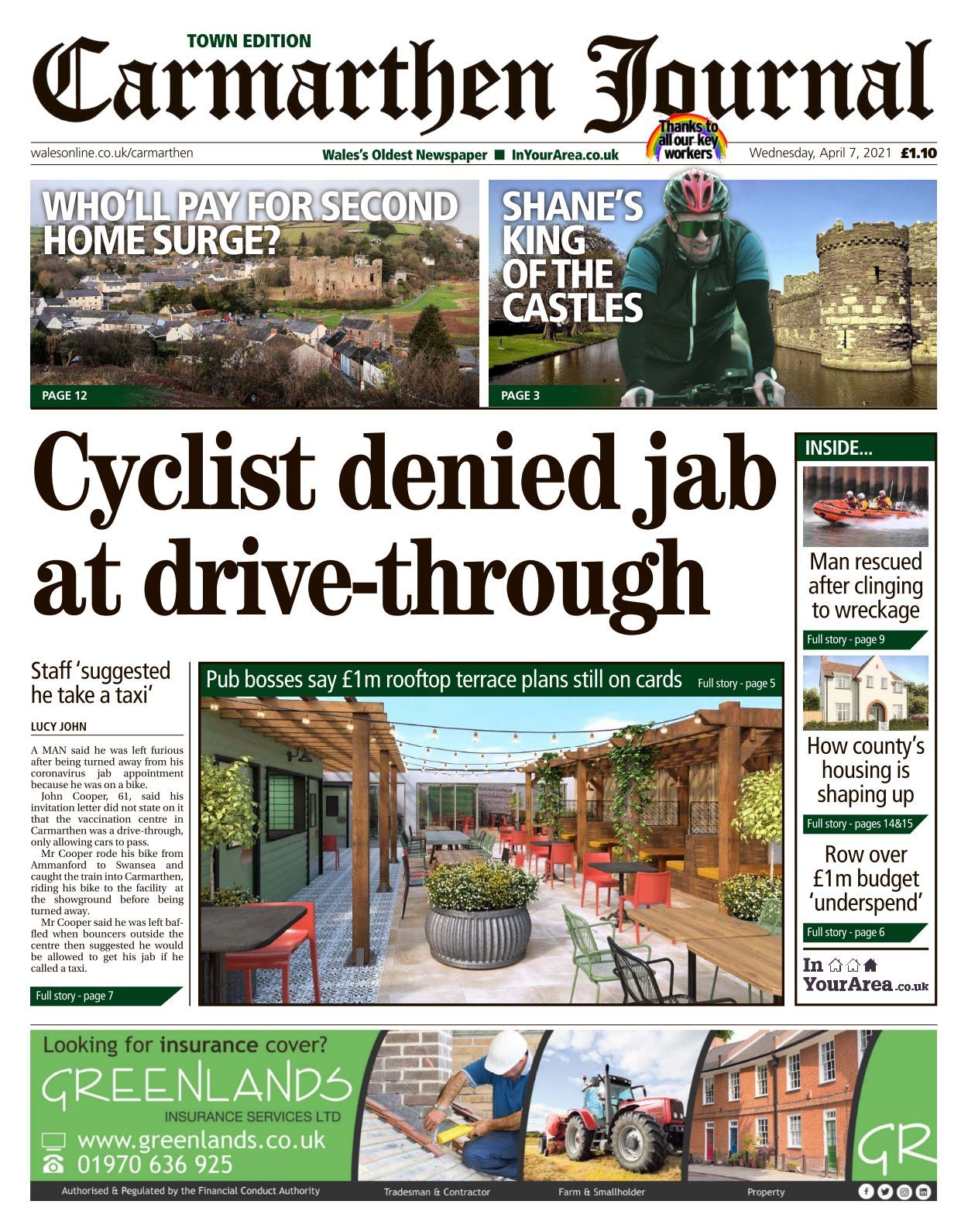 Carmarthen Journal 2021 04 07