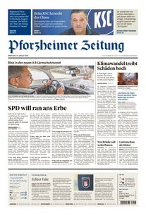 Pforzheimer Zeitung - Ausgabe Pforzheim 2026-01-14