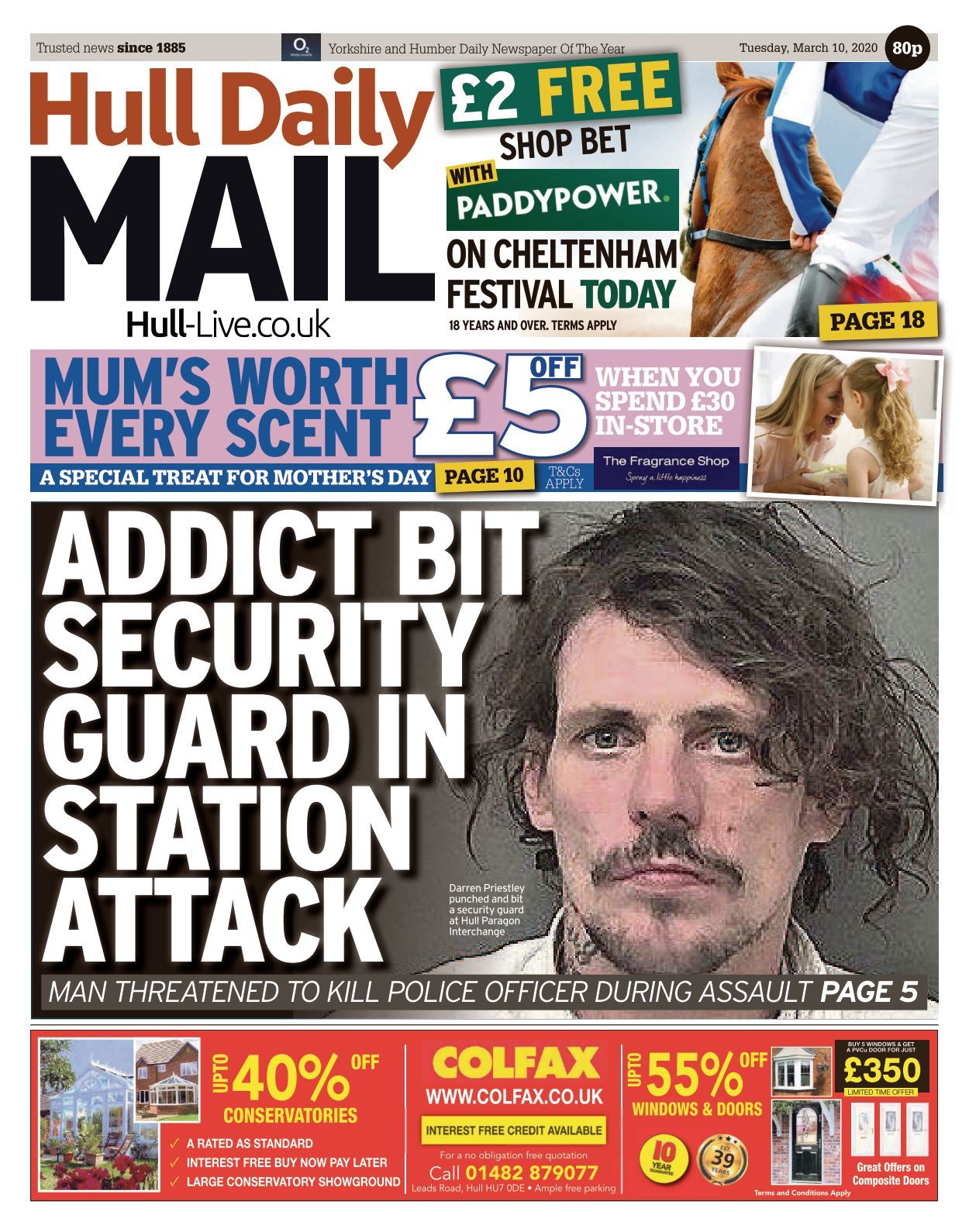 Hull Daily Mail 20200310