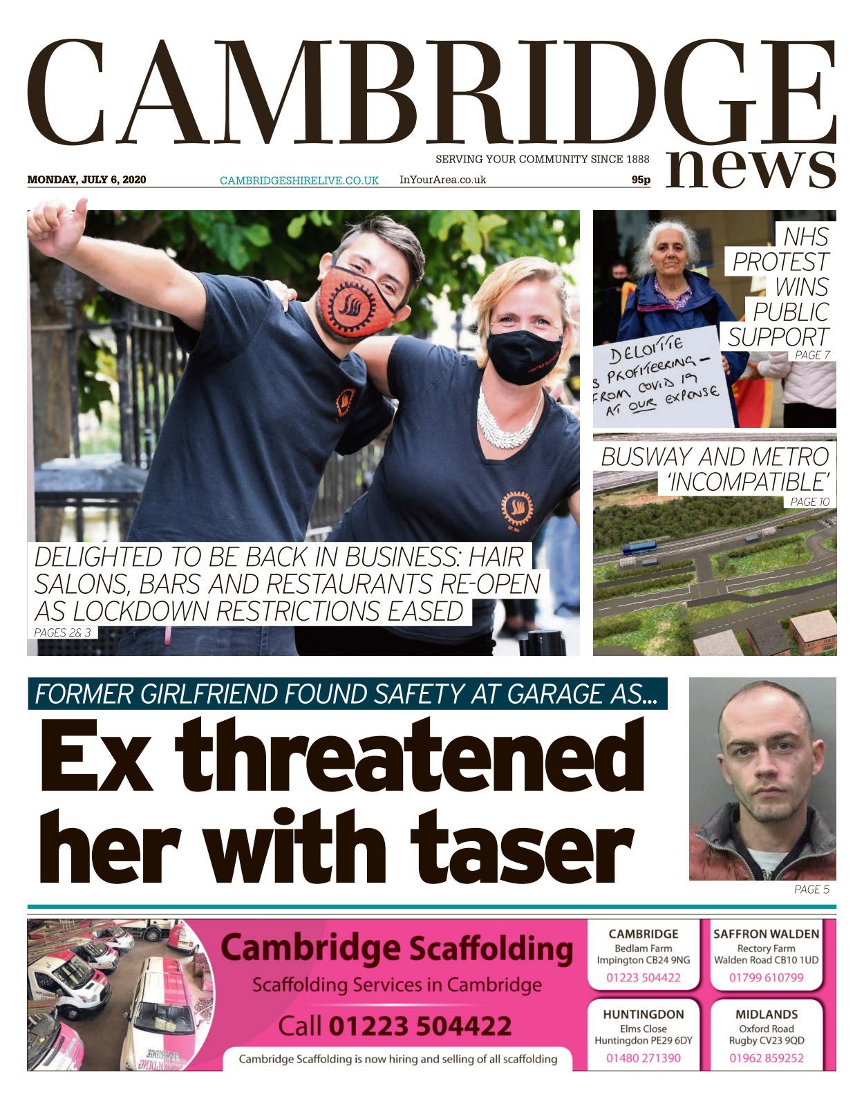Cambridge News 20200706