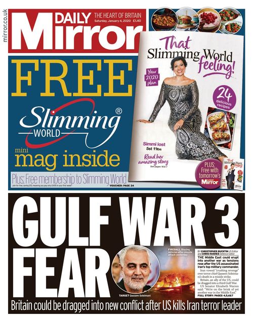 Daily Mirror 20200104