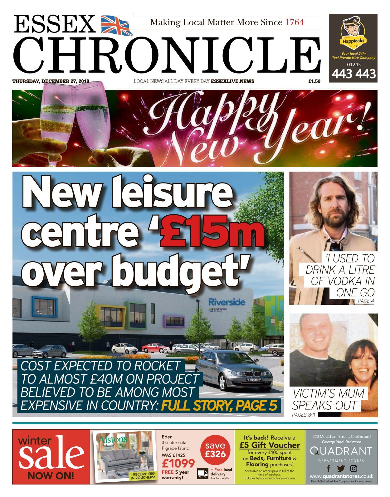 Essex Chronicle - 2018-12-27