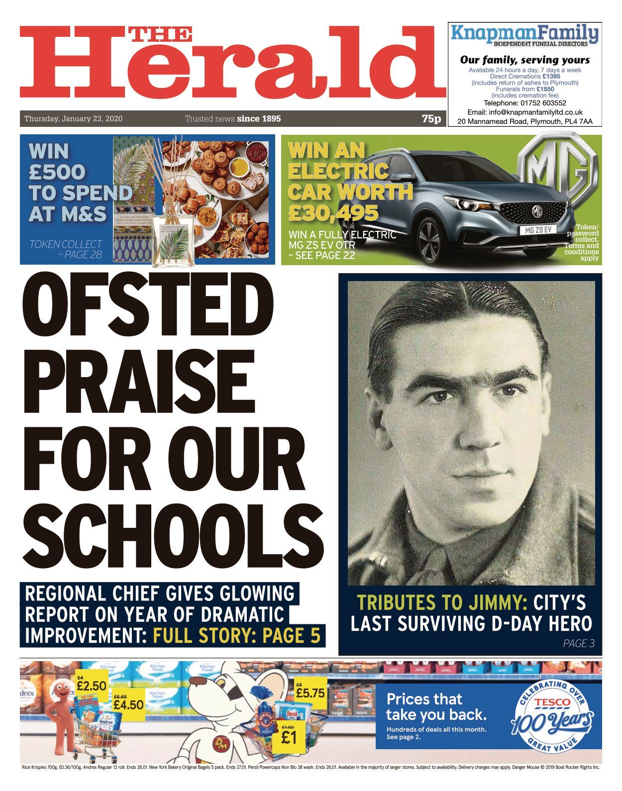 Plymouth Herald 2020 01 23