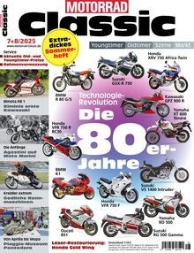 Motorrad Classic Ausgabe 07/2025