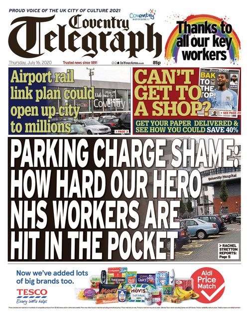 Coventry Telegraph 2020 07 16