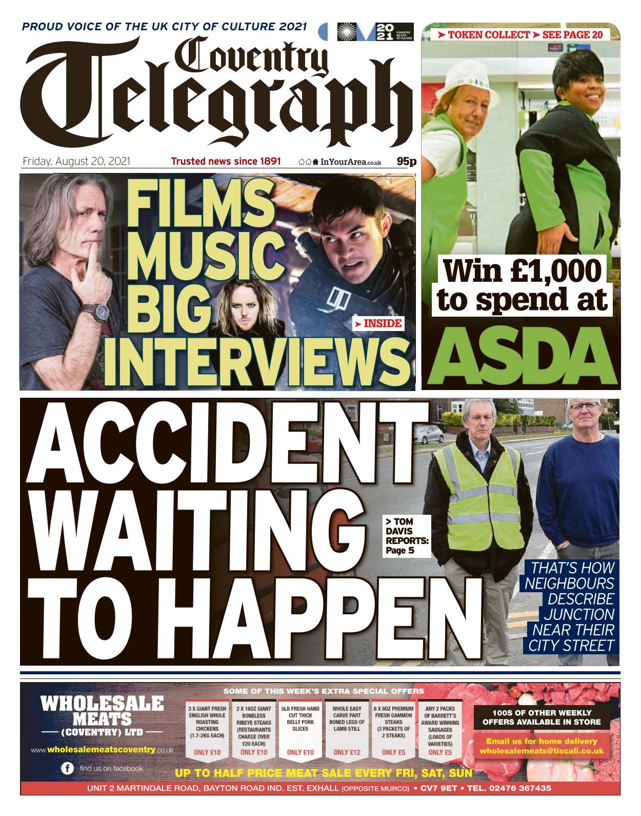 Coventry Telegraph 20210820