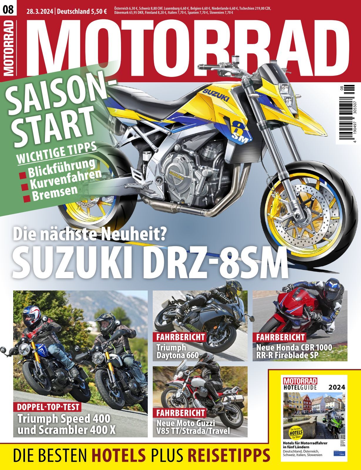 Motorrad - Ausgabe 08/2024