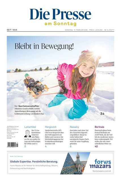 Die Presse 2026-02-15